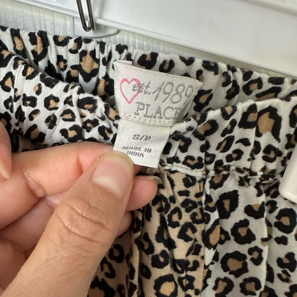 The Children's Place Leopard Print Skater Skirt